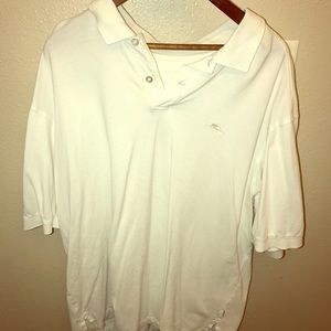 White Tommy Bahama Polo - XXL